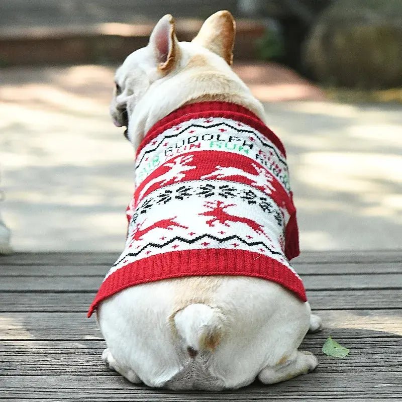 Christmas Sweater for Dogs - Warm Turtleneck for Small Dogs | Christmas Dog Clothes - shop_name Christmas Sweater for Dogs - Warm Turtleneck for Small Dogs | Christmas Dog Clothesnordicgift