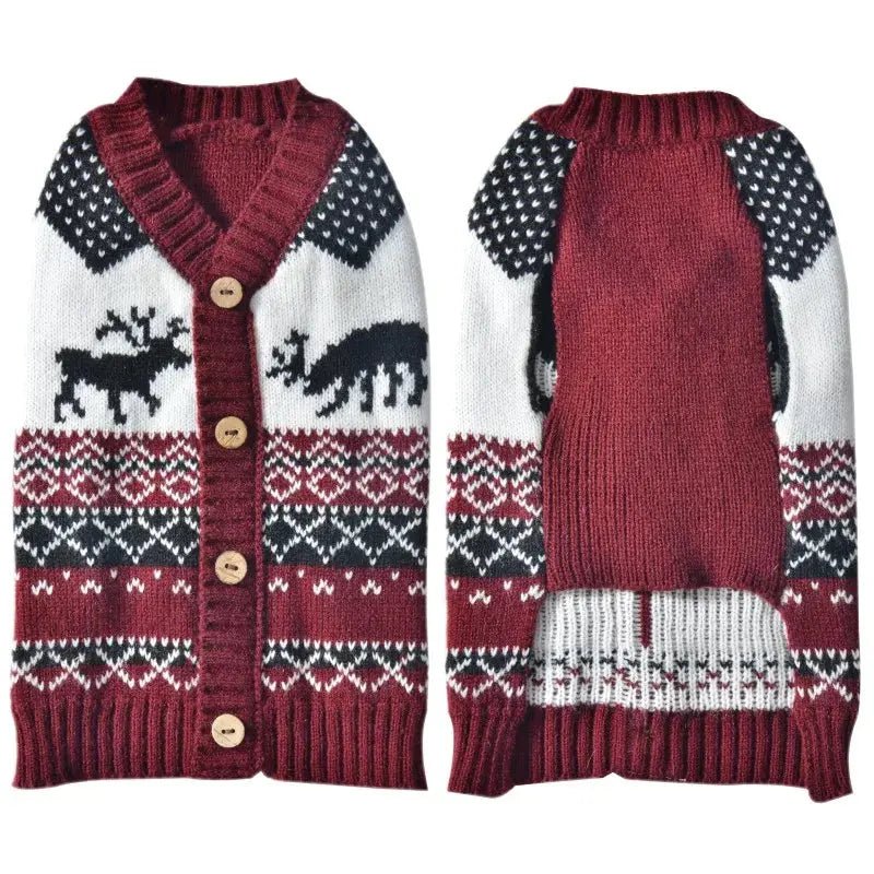 Christmas Sweater for Dogs - Warm Turtleneck for Small Dogs | Christmas Dog Clothes - shop_name Christmas Sweater for Dogs - Warm Turtleneck for Small Dogs | Christmas Dog Clothesnordicgift