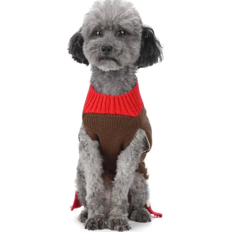 Christmas Sweater for Dogs - Warm Turtleneck for Small Dogs | Christmas Dog Clothes - shop_name Christmas Sweater for Dogs - Warm Turtleneck for Small Dogs | Christmas Dog Clothesnordicgift