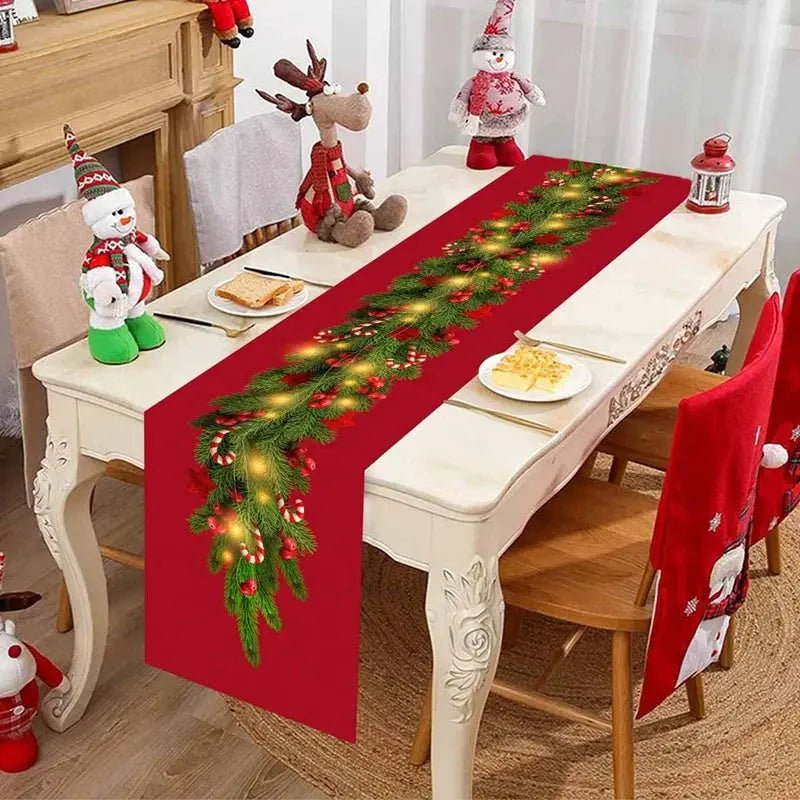 Christmas Table Runner - Luxury Festive Table Decoration 2026 - shop_name Christmas Table Runner - Luxury Festive Table Decoration 2026nordicgift
