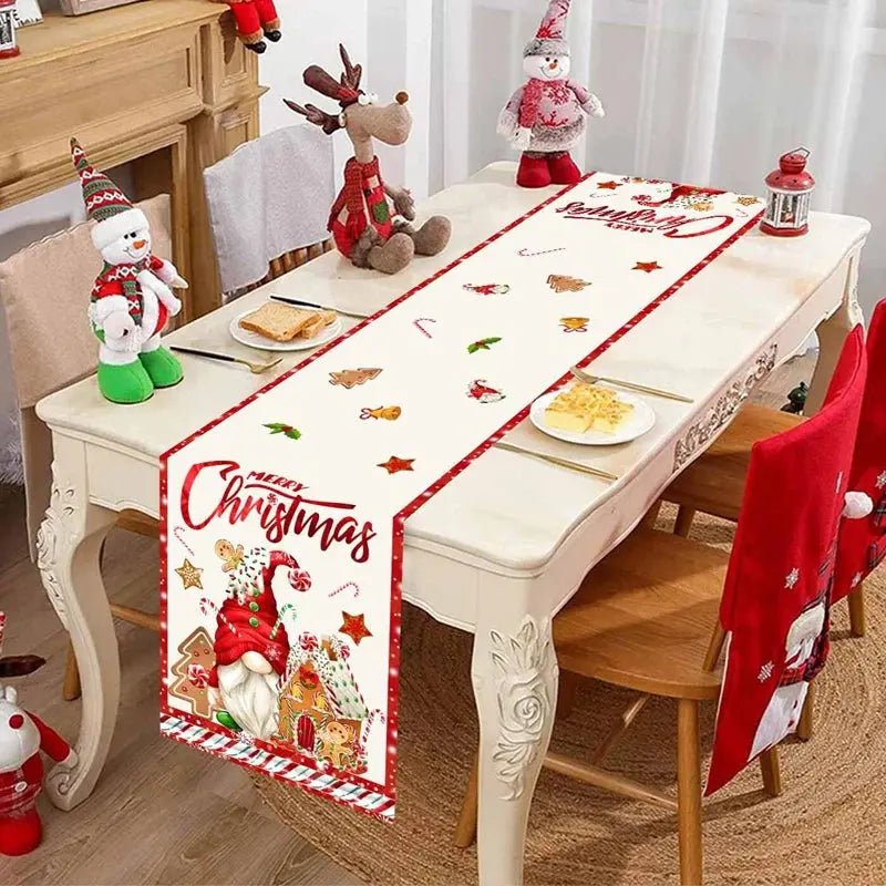 Christmas Table Runner - Luxury Festive Table Decoration 2026 - shop_name Christmas Table Runner - Luxury Festive Table Decoration 2026nordicgift