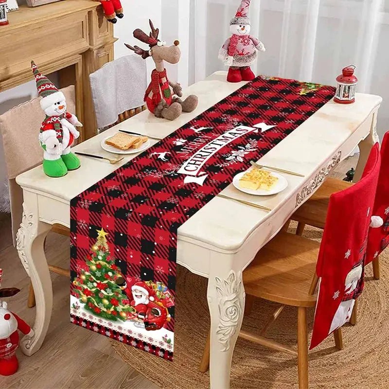 Christmas Table Runner - Luxury Festive Table Decoration 2026 - shop_name Christmas Table Runner - Luxury Festive Table Decoration 2026nordicgift