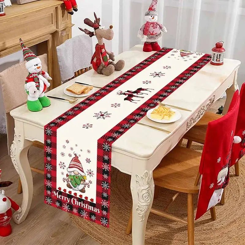 Christmas Table Runner - Luxury Festive Table Decoration 2026 - shop_name Christmas Table Runner - Luxury Festive Table Decoration 2026nordicgift