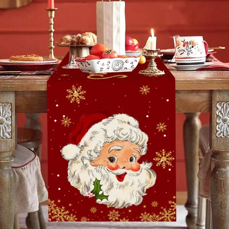 Christmas Table Runner - Luxury Festive Table Decoration 2026 - shop_name Christmas Table Runner - Luxury Festive Table Decoration 2026nordicgift
