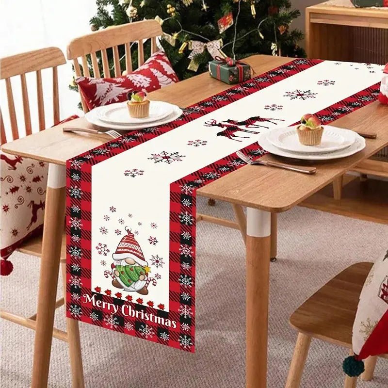 Christmas Table Runner - Luxury Festive Table Decoration 2026 - shop_name Christmas Table Runner - Luxury Festive Table Decoration 2026nordicgift