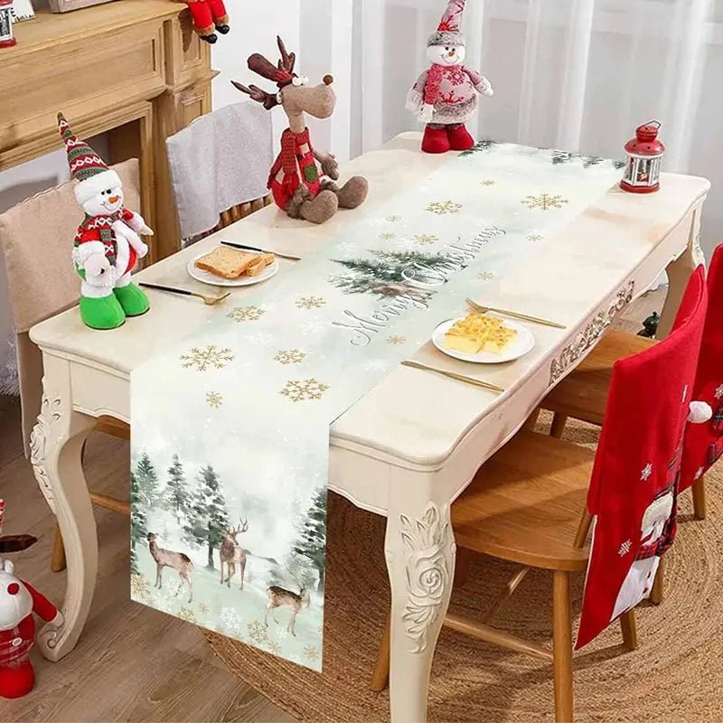 Christmas Table Runner - Luxury Festive Table Decoration 2026 - shop_name Christmas Table Runner - Luxury Festive Table Decoration 2026nordicgift