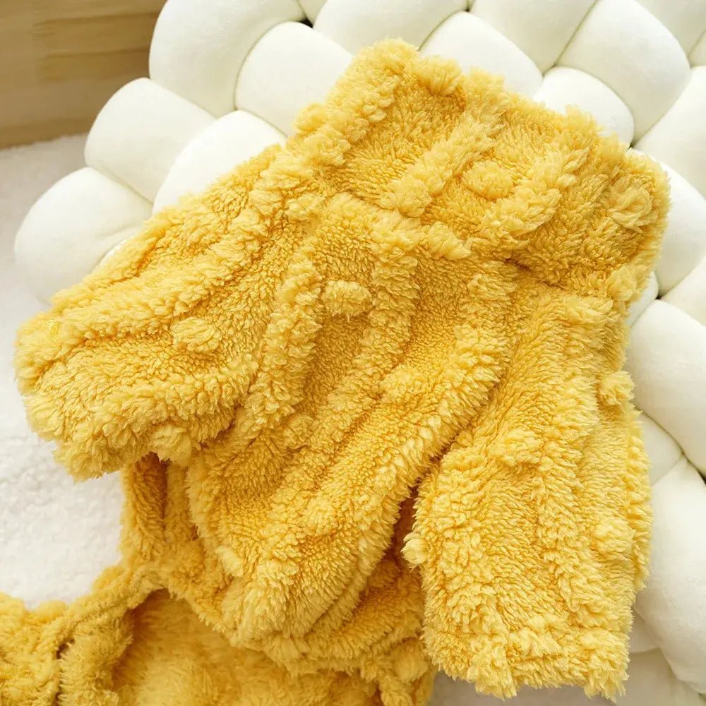 Cute Fleece Jumpsuit Dog Cat - Warm Pajamas Autumn Winter - shop_name Cute Fleece Jumpsuit Dog Cat - Warm Pajamas Autumn Winternordicgift