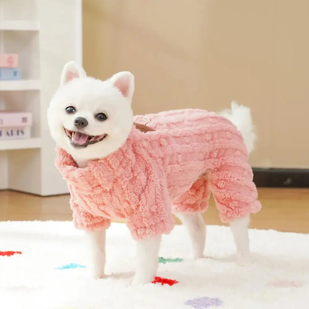 Cute Fleece Jumpsuit Dog Cat - Warm Pajamas Autumn Winter - shop_name Cute Fleece Jumpsuit Dog Cat - Warm Pajamas Autumn Winternordicgift