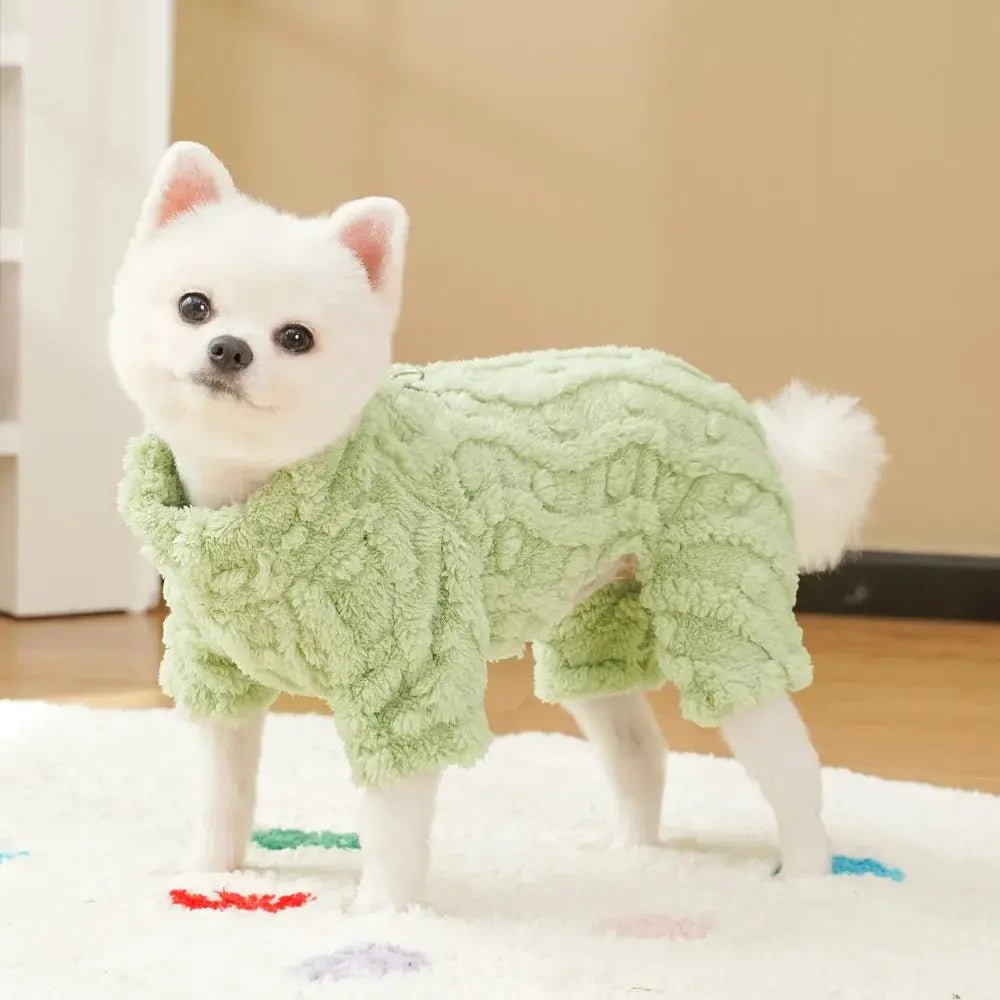 Cute Fleece Jumpsuit Dog Cat - Warm Pajamas Autumn Winter - shop_name Cute Fleece Jumpsuit Dog Cat - Warm Pajamas Autumn Winternordicgift