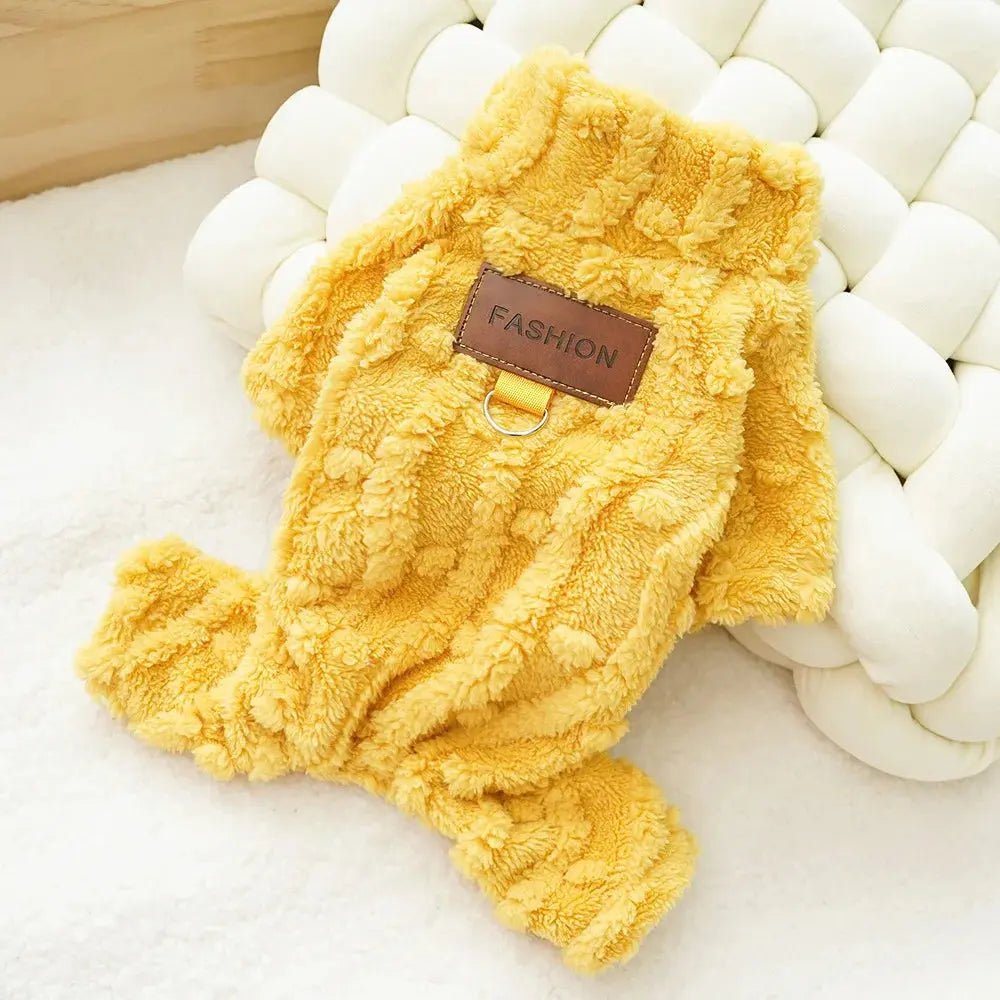 Cute Fleece Jumpsuit Dog Cat - Warm Pajamas Autumn Winter - shop_name Cute Fleece Jumpsuit Dog Cat - Warm Pajamas Autumn Winternordicgift