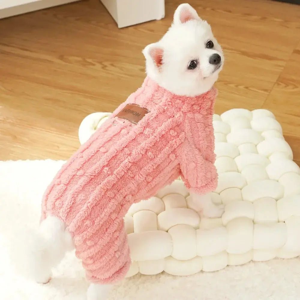 Cute Fleece Jumpsuit Dog Cat - Warm Pajamas Autumn Winter - shop_name Cute Fleece Jumpsuit Dog Cat - Warm Pajamas Autumn Winternordicgift