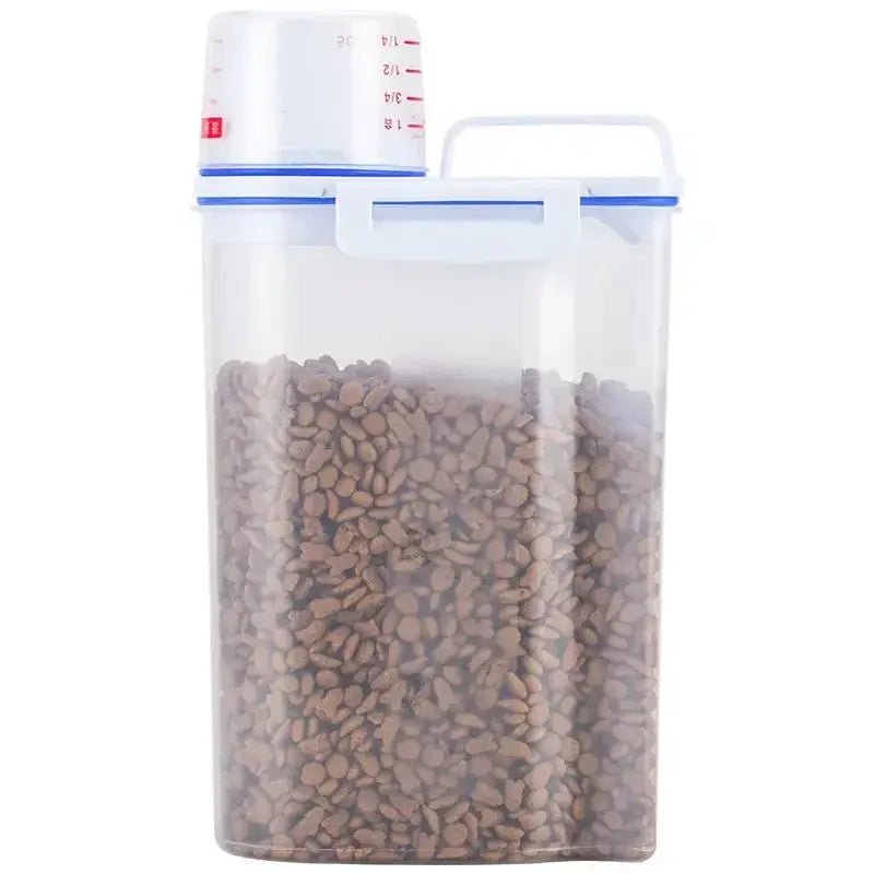 Dog Food Storage Container Airtight with Measuring Cup - shop_name Dog Food Storage Container Measuring Cupnordicgift