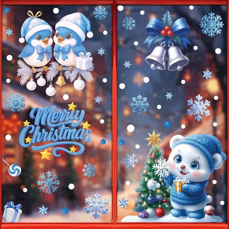 Kerst Raamstickers - Winter & Kerstman Decoratie voor Huis 2026 - shop_name Kerst Raamstickers - Winter & Kerstman Decoratie voor Huis 2026nordicgift