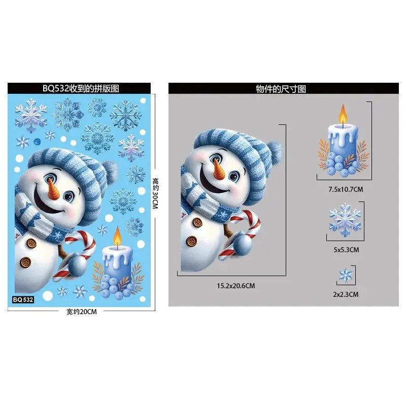 Kerst Raamstickers - Winter & Kerstman Decoratie voor Huis 2026 - shop_name Kerst Raamstickers - Winter & Kerstman Decoratie voor Huis 2026nordicgift