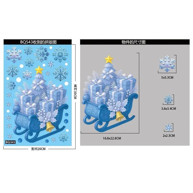 Kerst Raamstickers - Winter & Kerstman Decoratie voor Huis 2026 - shop_name Kerst Raamstickers - Winter & Kerstman Decoratie voor Huis 2026nordicgift