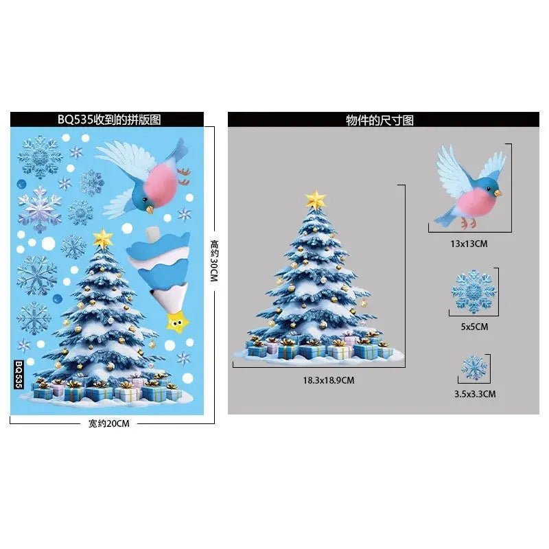 Kerst Raamstickers - Winter & Kerstman Decoratie voor Huis 2026 - shop_name Kerst Raamstickers - Winter & Kerstman Decoratie voor Huis 2026nordicgift