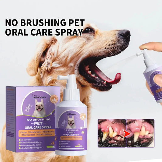 Oral Care Spray for Dogs and Cats - 50ml Dental Cleaning - shop_name Oral Care Spray for Dogs and Cats - 50ml Dental Cleaningnordicgift