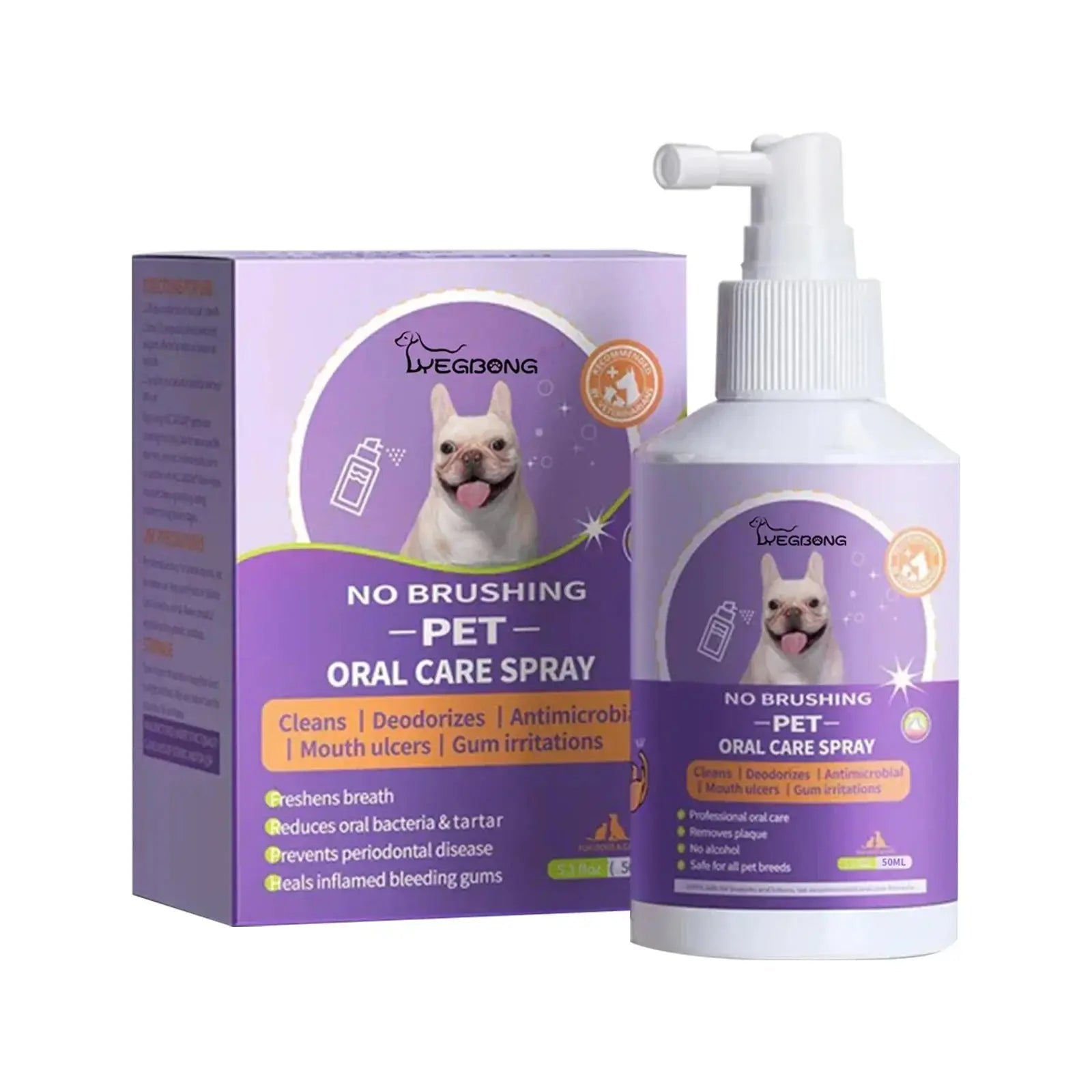 Oral Care Spray for Dogs and Cats - 50ml Dental Cleaning - shop_name Oral Care Spray for Dogs and Cats - 50ml Dental Cleaningnordicgift