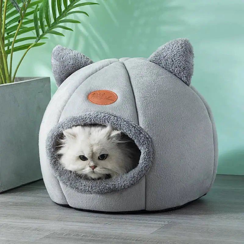 pet bed Cat Basket Winter Tent - Warm Cave for Cats & Dogs - shop_name pet bed Cat Basket Winter Tent - Warm Cave for Cats & Dogsnordicgift