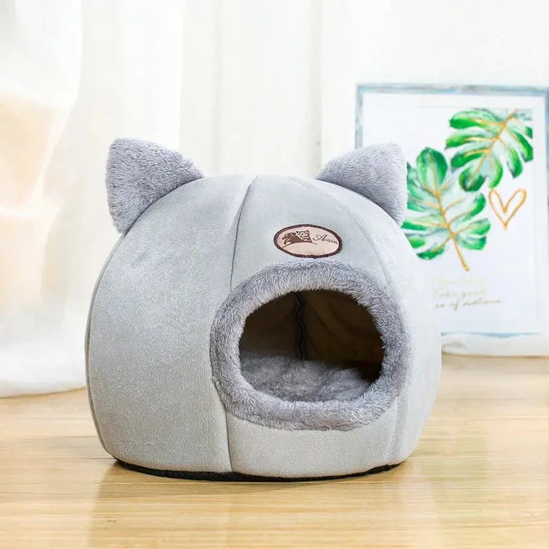pet bed Cat Basket Winter Tent - Warm Cave for Cats & Dogs - shop_name pet bed Cat Basket Winter Tent - Warm Cave for Cats & Dogsnordicgift