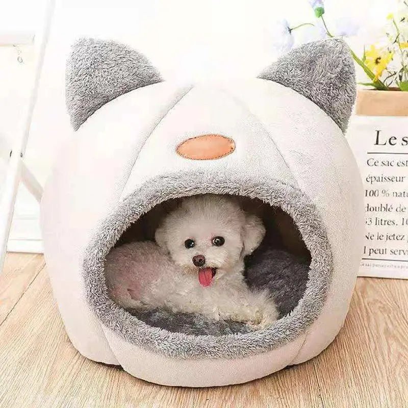 pet bed Cat Basket Winter Tent - Warm Cave for Cats & Dogs - shop_name pet bed Cat Basket Winter Tent - Warm Cave for Cats & Dogsnordicgift