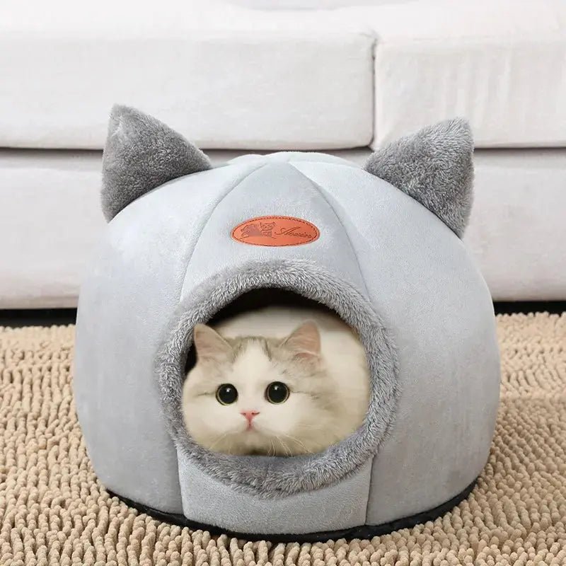 pet bed Cat Basket Winter Tent - Warm Cave for Cats & Dogs - shop_name pet bed Cat Basket Winter Tent - Warm Cave for Cats & Dogsnordicgift