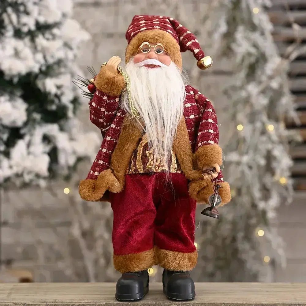 Plush Santa Claus Doll 30cm - 1~4 Pieces Christmas Decoration 2026 - shop_name Plush Santa Claus Doll 30cm - 1~4 Pieces Christmas Decoration 2026nordicgift