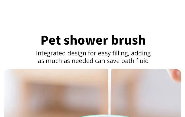 Silicone Bath Brush for Pets - Massage and Shampoo Brush - shop_name Silicone Bath Brush for Pets - Massage and Shampoo Brushnordicgift