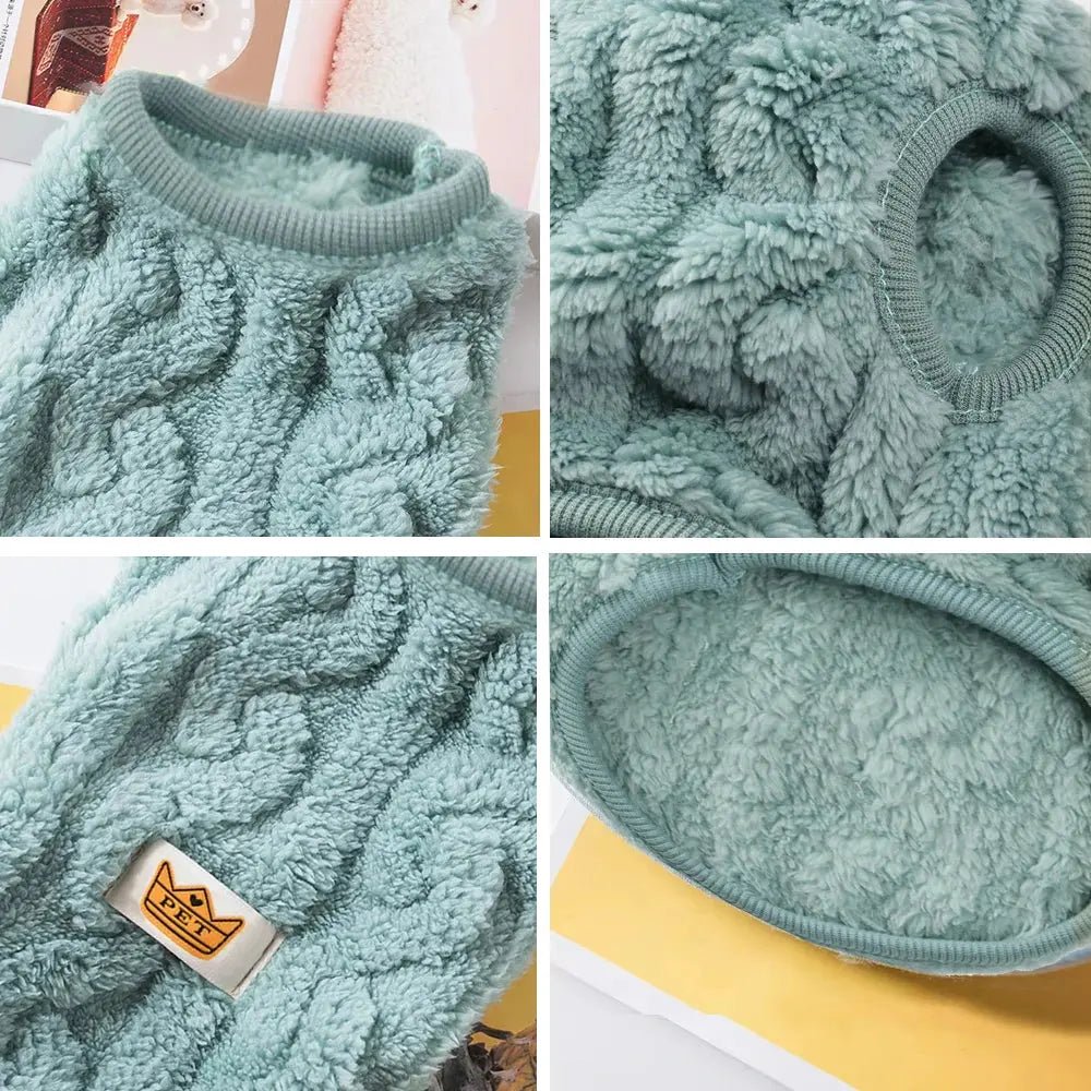 Soft Cat Clothes - Fall Winter Fleece Sweater - shop_name Soft Cat Clothes - Fall Winter Fleece Sweaternordicgift