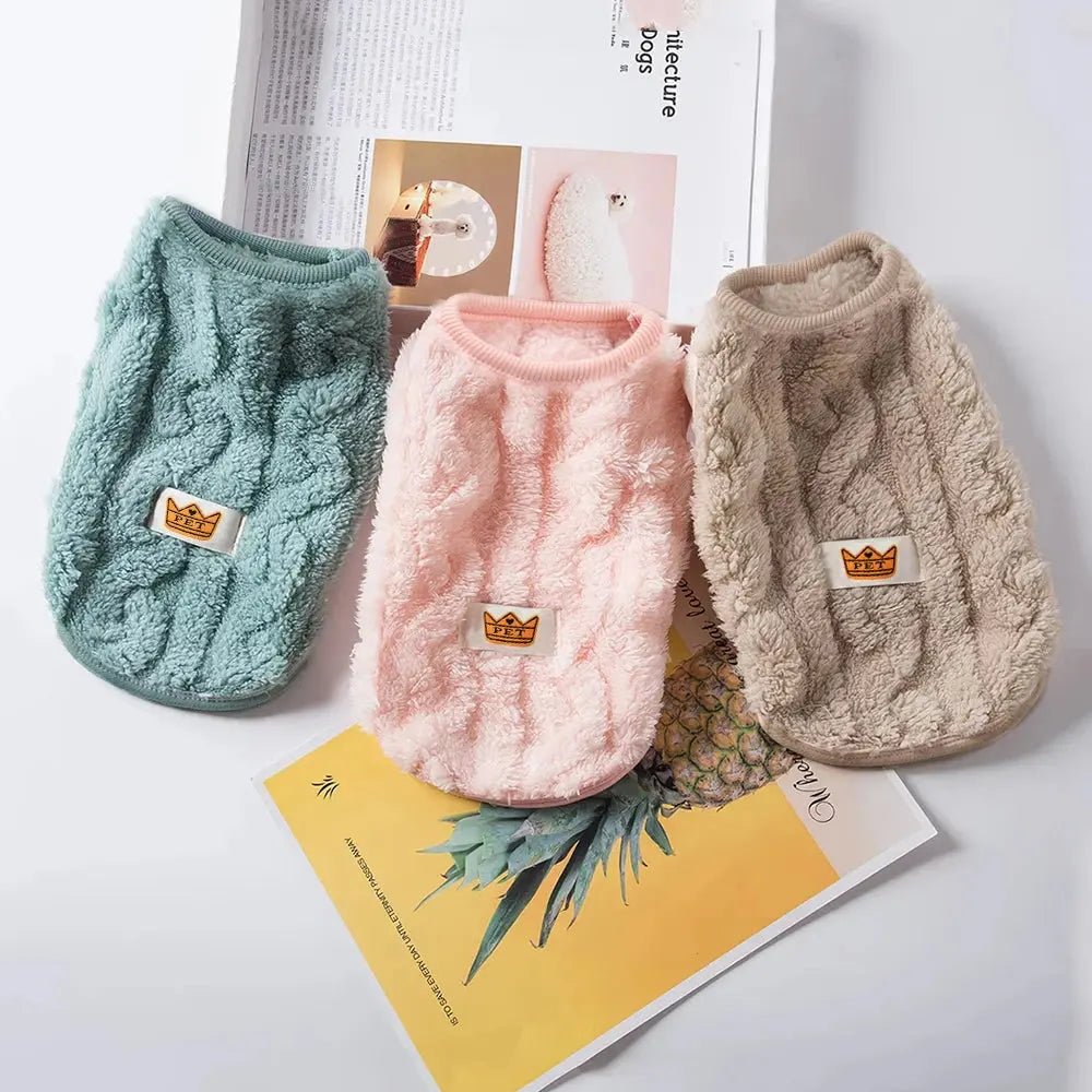 Soft Cat Clothes - Fall Winter Fleece Sweater - shop_name Soft Cat Clothes - Fall Winter Fleece Sweaternordicgift