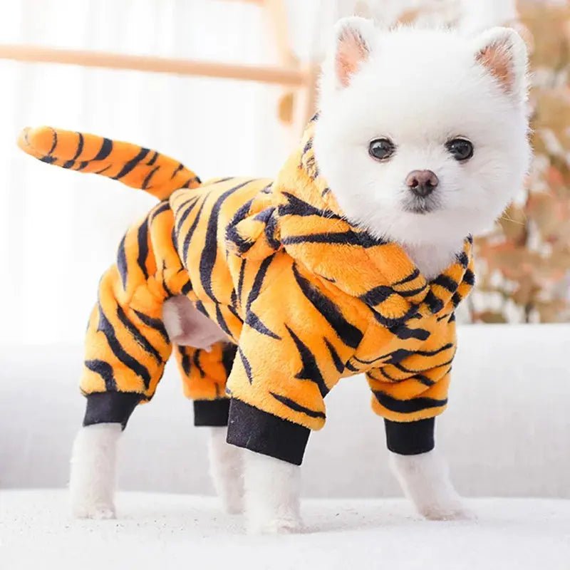 Soft Fleece Jumpsuit Dog Cat - Warm Hoodie Clothes Small Dogs - shop_name Soft Fleece Jumpsuit Dog Cat - Warm Hoodie Clothes Small Dogsnordicgift
