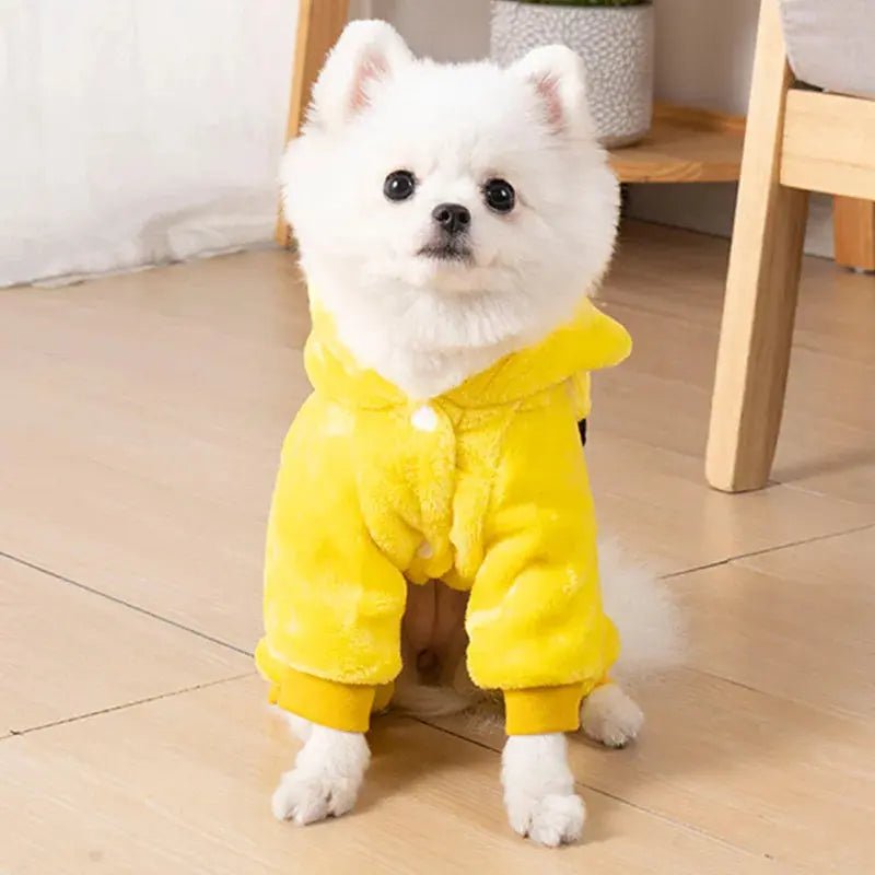 Soft Fleece Jumpsuit Dog Cat - Warm Hoodie Clothes Small Dogs - shop_name Soft Fleece Jumpsuit Dog Cat - Warm Hoodie Clothes Small Dogsnordicgift