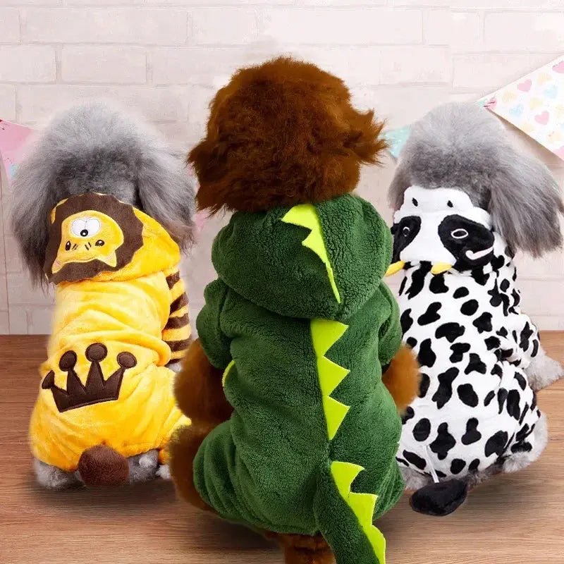Soft Fleece Jumpsuit Dog Cat - Warm Hoodie Clothes Small Dogs - shop_name Soft Fleece Jumpsuit Dog Cat - Warm Hoodie Clothes Small Dogsnordicgift