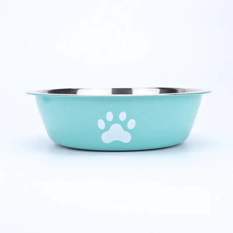 Stainless Steel Dog bowl and Cat Litter Box - Non - Slip Food Bowl with Paw Print - shop_name Stainless Steel Dog bowl and Cat Litter Box - Non - Slip Food Bowl with Paw Printnordicgift