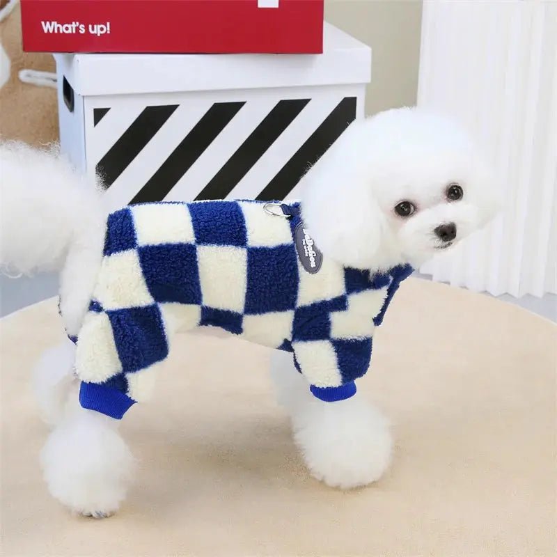Warm Fleece Jumpsuit Dog Cat - Winter Pajamas Small Dogs - shop_name Warm Fleece Jumpsuit Dog Cat - Winter Pajamas Small Dogsnordicgift