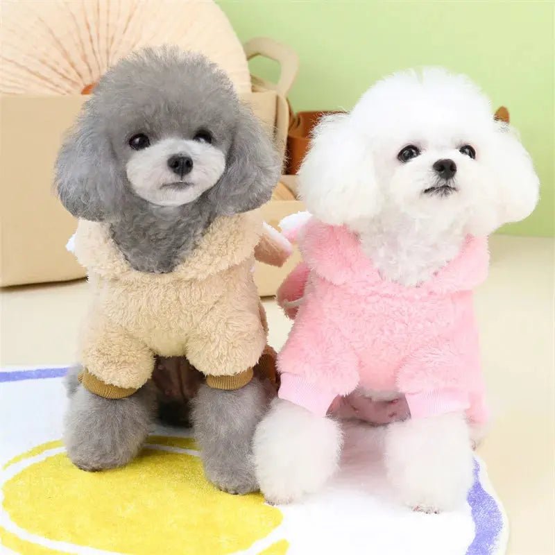Warm Fleece Jumpsuit Dog Cat - Winter Pajamas Small Dogs - shop_name Warm Fleece Jumpsuit Dog Cat - Winter Pajamas Small Dogsnordicgift