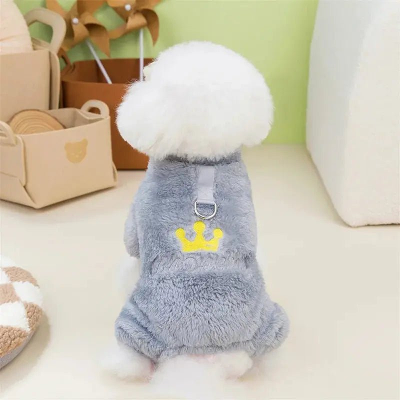 Warm Fleece Jumpsuit Dog Cat - Winter Pajamas Small Dogs - shop_name Warm Fleece Jumpsuit Dog Cat - Winter Pajamas Small Dogsnordicgift