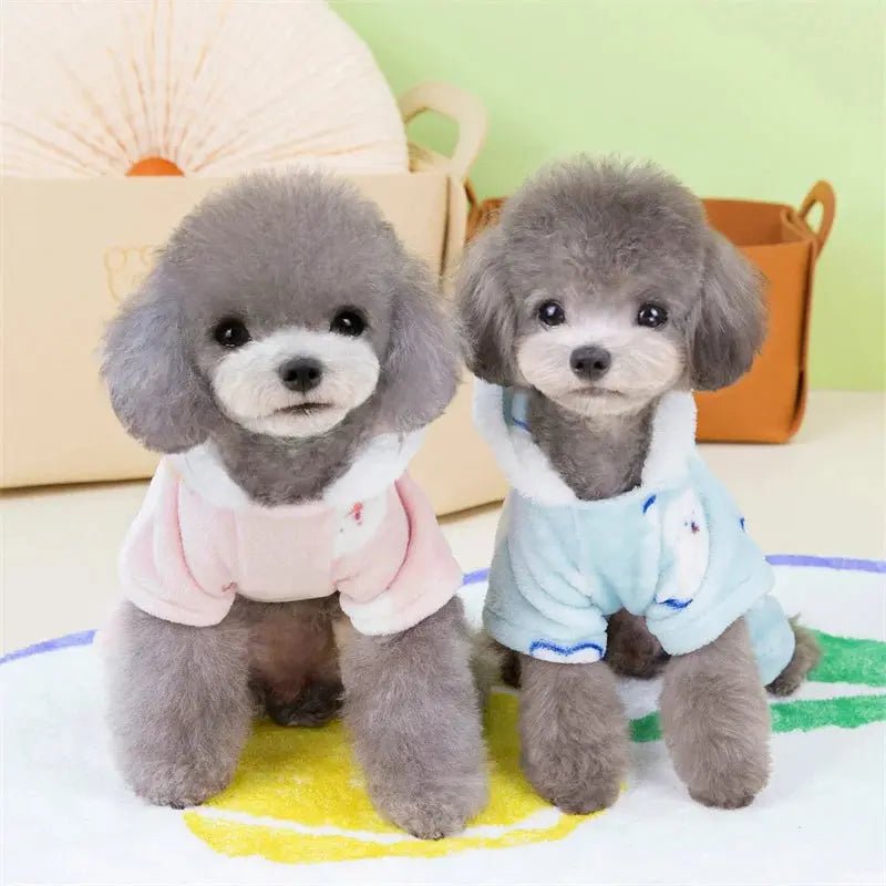 Warm Fleece Jumpsuit Dog Cat - Winter Pajamas Small Dogs - shop_name Warm Fleece Jumpsuit Dog Cat - Winter Pajamas Small Dogsnordicgift