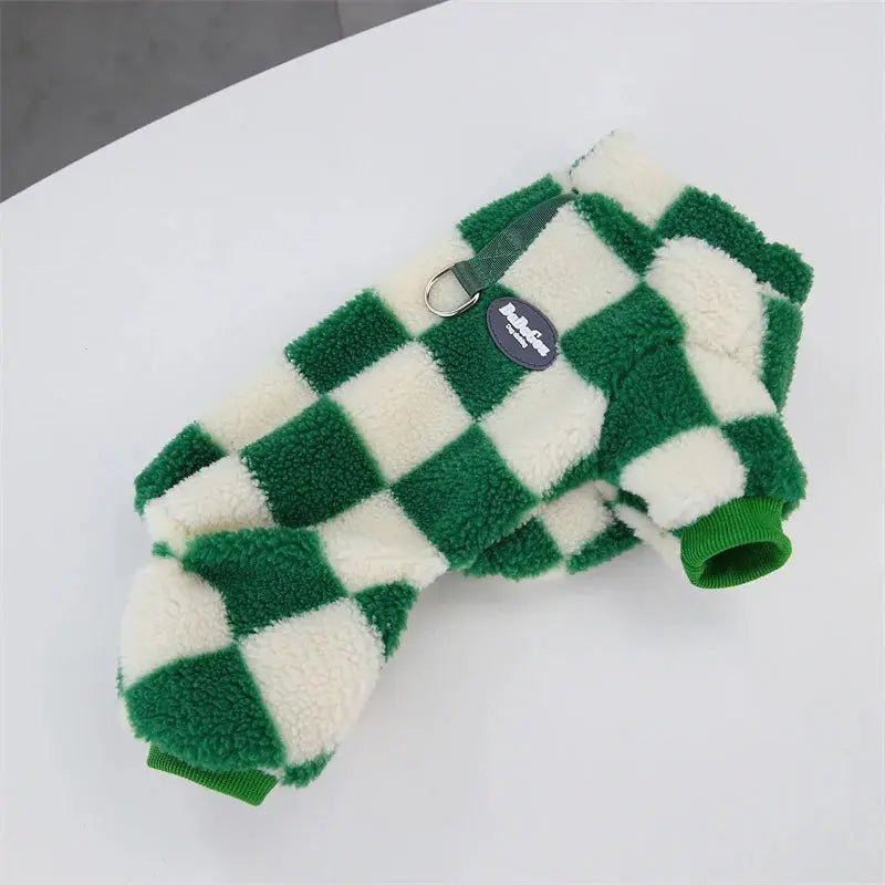 Warm Fleece Jumpsuit Dog Cat - Winter Pajamas Small Dogs - shop_name Warm Fleece Jumpsuit Dog Cat - Winter Pajamas Small Dogsnordicgift