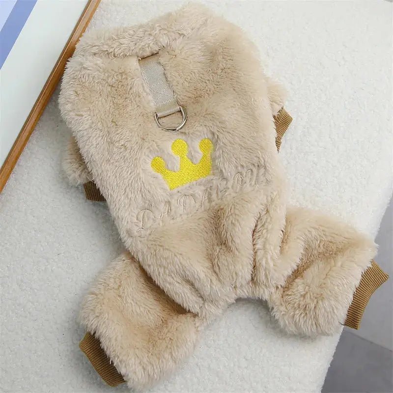 Warm Fleece Jumpsuit Dog Cat - Winter Pajamas Small Dogs - shop_name Warm Fleece Jumpsuit Dog Cat - Winter Pajamas Small Dogsnordicgift