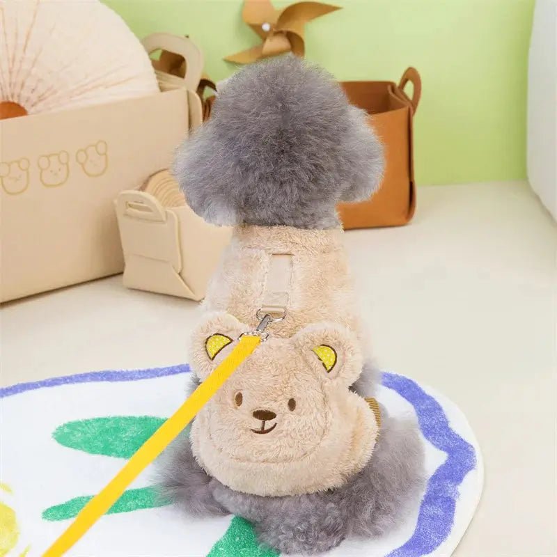 Warm Fleece Jumpsuit Dog Cat - Winter Pajamas Small Dogs - shop_name Warm Fleece Jumpsuit Dog Cat - Winter Pajamas Small Dogsnordicgift