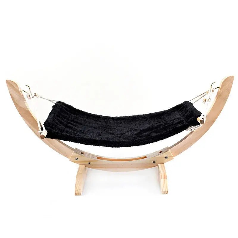 Wooden Cat Hammock - Swing Nest for Cats - shop_name Wooden Cat Hammock - Swing Nest for Catsnordicgift