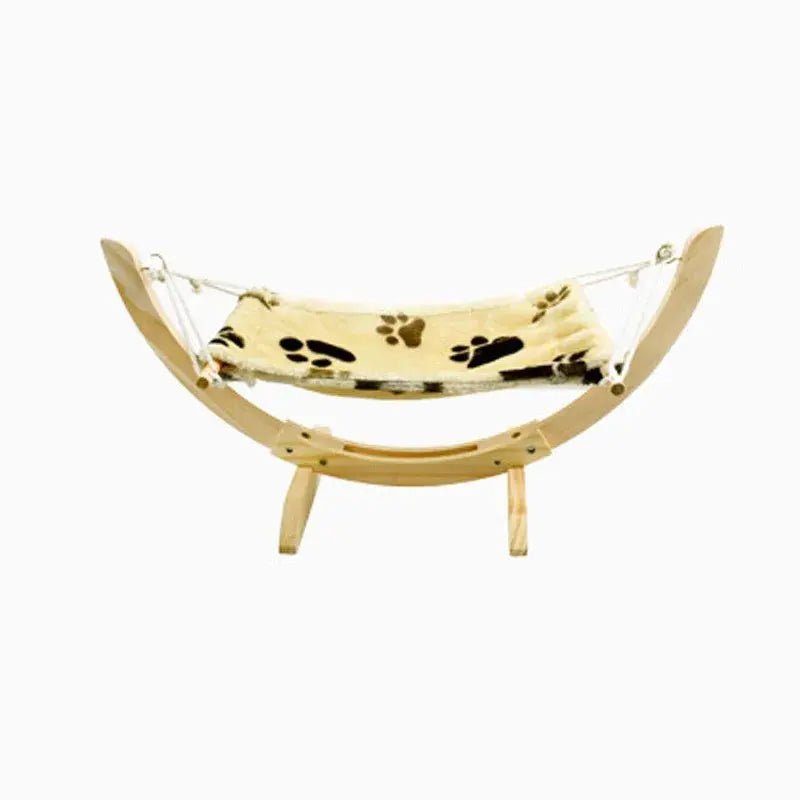 Wooden Cat Hammock - Swing Nest for Cats - shop_name Wooden Cat Hammock - Swing Nest for Catsnordicgift